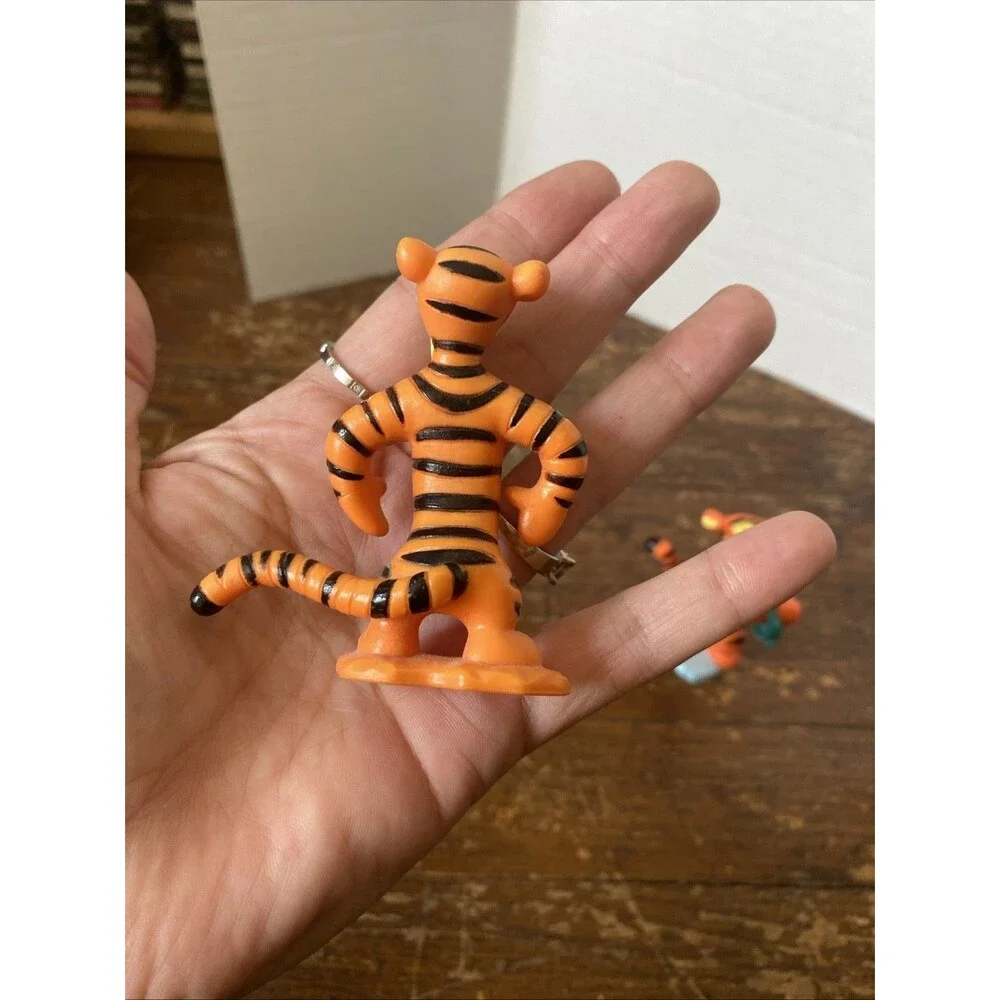 VTG Tigger Disney Winnie The Pooh 3” Figure Cake Topper Set Of 2
